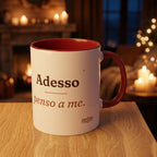 Tazza bicolore "Adesso penso a me"