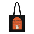 Shopping bag in cotone “Ho Una Vita Da Vivere”