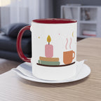 Tazza bicolore "Adesso penso a me"