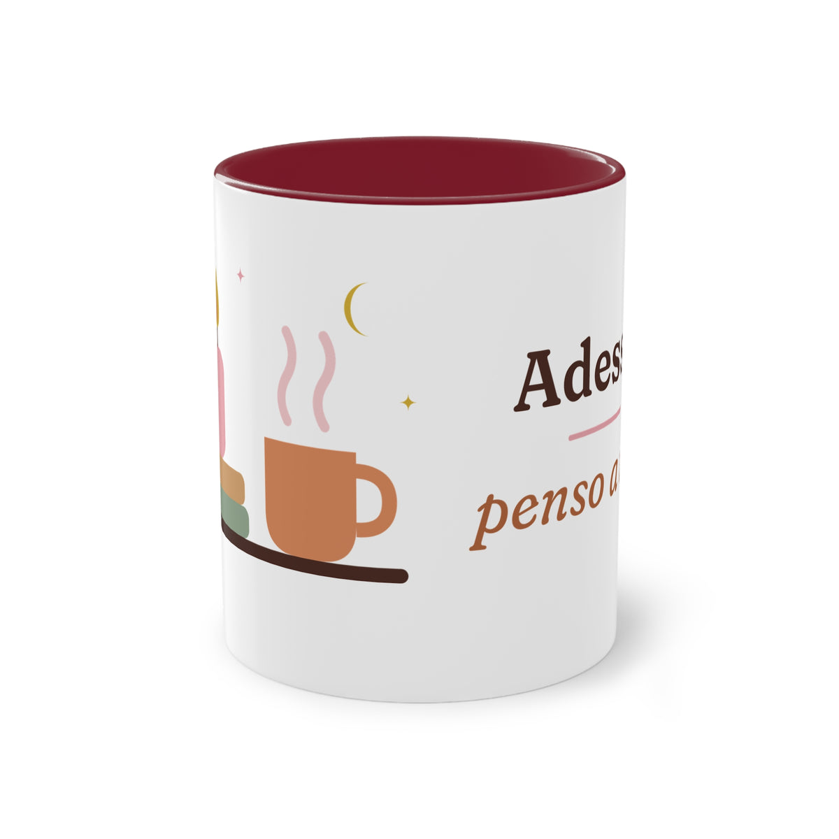 Tazza bicolore "Adesso penso a me"