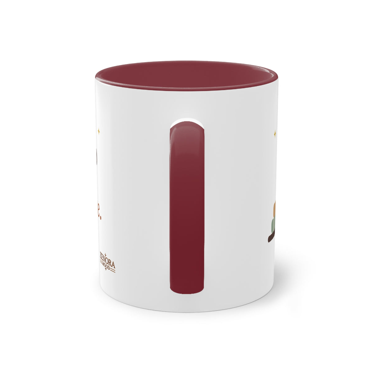 Tazza bicolore "Adesso penso a me"